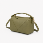 Bolso Pequeño de Piel Italiana con Cierre de Cremallera para Mujer - Imagen 4