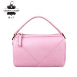 Bolso Pequeño de Piel Italiana con Cierre de Cremallera para Mujer - Imagen 13