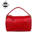 Bolso Pequeño de Piel Italiana con Cierre de Cremallera para Mujer - Imagen 14