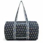 Bolso de Viaje Acolchado Algodón para Mujer con Asas Largas y Cremallera - Imagen 15
