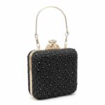 Bolso de Fiesta para Mujer con Diseño Cuadrado, Efecto Brillante y Lentejuelas - Imagen 2