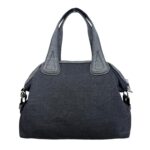 Bolso Grande de Algodón Estilo Vaquero para Mujer con Cremallera y 2 Asas para Mujer - Imagen 3