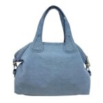 Bolso Grande de Algodón Estilo Vaquero para Mujer con Cremallera y 2 Asas para Mujer - Imagen 5