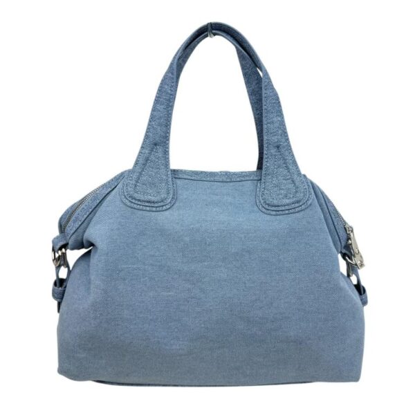 Bolso Grande de Algodón Estilo Vaquero para Mujer con Cremallera y 2 Asas para Mujer - Imagen 5