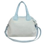 Bolso Grande de Algodón Estilo Vaquero para Mujer con Cremallera y 2 Asas para Mujer - Imagen 7