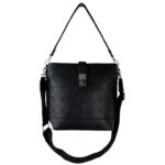 Bolso de Hombro Sintético Micussi con Bonito Diseño, Bolsillo Trasero y Mini Solapa para Mujer