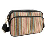 Bolso Bandolera Sintético con 4 Bolsillos con Cremallera para Mujer - Imagen 3