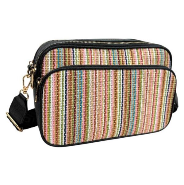 Bolso Bandolera Sintético con 4 Bolsillos con Cremallera para Mujer - Imagen 3