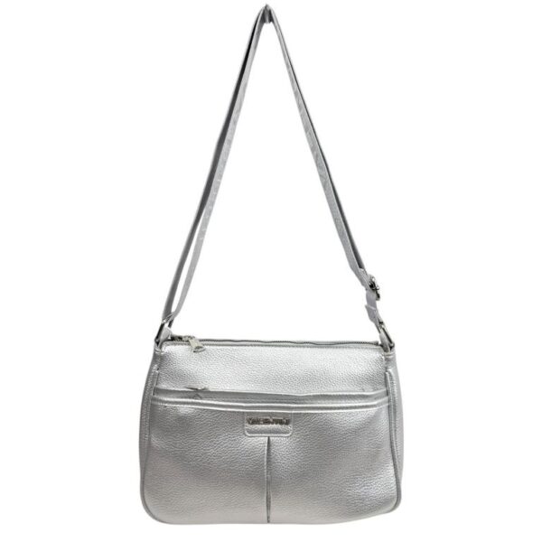 Bolso de Hombro Sintético para Mujer con 3 Bolsillos Exteriores y Tira Bandolera Ajustable - Imagen 4