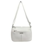 Bolso de Hombro Sintético para Mujer con 3 Bolsillos Exteriores y Tira Bandolera Ajustable - Imagen 5
