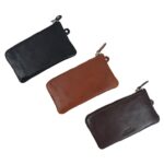 Monedero de Piel con Gran Calidad, Bolsillo Frontal y Anilla para Mujer - Imagen 3