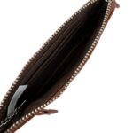 Monedero de Piel con Gran Calidad, Bolsillo Frontal y Anilla para Mujer - Imagen 6