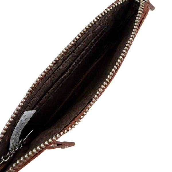Monedero de Piel con Gran Calidad, Bolsillo Frontal y Anilla para Mujer - Imagen 6