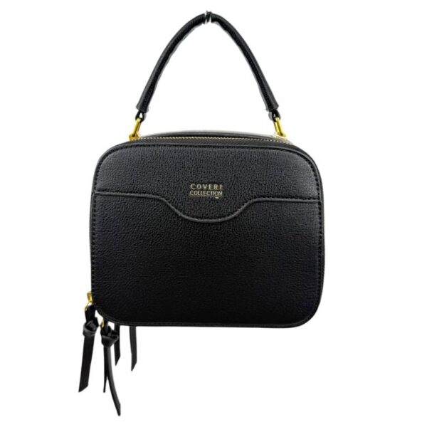 Bolso de Mano Cuadrado Sintético Coveri Collection con 2 Bolsillos con Cremalleras Enterizas Mujer - Imagen 9