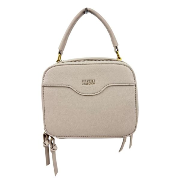 Bolso de Mano Cuadrado Sintético Coveri Collection con 2 Bolsillos con Cremalleras Enterizas Mujer - Imagen 6