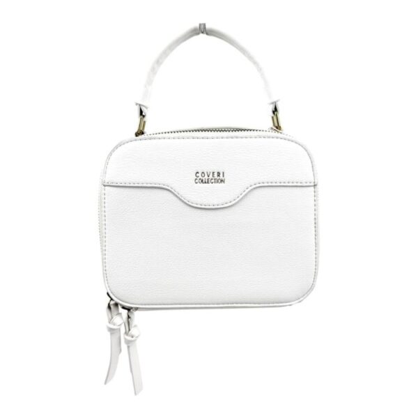 Bolso de Mano Cuadrado Sintético Coveri Collection con 2 Bolsillos con Cremalleras Enterizas Mujer - Imagen 8