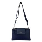 Bolso Bandolera en Nylon Coveri Collection con Mini Solapa y 2 Bolsillos con Cremallera Mujer - Imagen 4