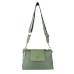 Bolso Bandolera en Nylon Coveri Collection con Mini Solapa y 2 Bolsillos con Cremallera Mujer - Imagen 10