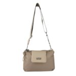 Bolso Bandolera en Nylon Coveri Collection con Mini Solapa y 2 Bolsillos con Cremallera Mujer - Imagen 7