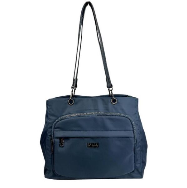 Amplio Bolso de Nylon para Mujer con Multicompartimentos Coveri Collection - Imagen 4