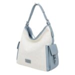 Amplio Bolso de Hombro Sintético Coveri Collection con Bolsillos Laterales para Mujer - Imagen 5