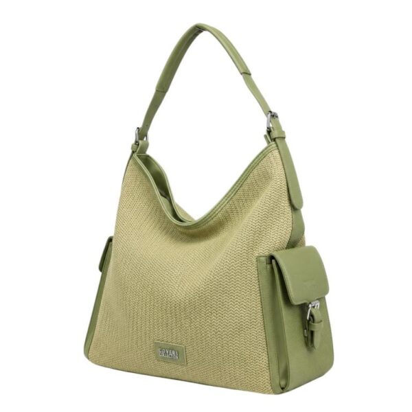 Amplio Bolso de Hombro Sintético Coveri Collection con Bolsillos Laterales para Mujer - Imagen 8
