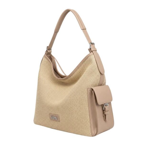 Amplio Bolso de Hombro Sintético Coveri Collection con Bolsillos Laterales para Mujer - Imagen 4
