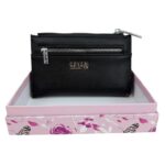 Monedero Sintético con Bolsillo Trasero con Cierre de Cremallera y Caja Coveri Collection para Mujer - Imagen 2
