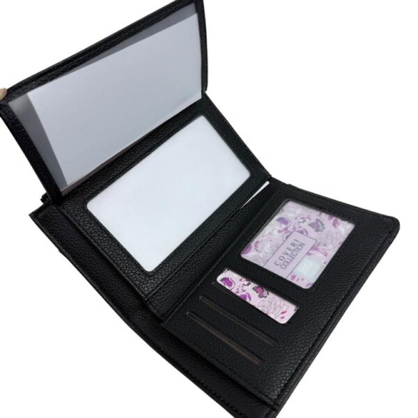 Monedero Sintético con Bolsillo Trasero con Cierre de Cremallera y Caja Coveri Collection para Mujer - Imagen 3