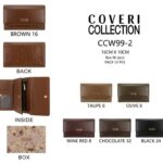 Cartera Sintética Coveri Collection con Diseño Trenzado, Solapa y Caja para Mujer