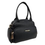Bolso de Mano Sintético Charro para Mujer con Cremalleras y 4 Bolsillos Exteriores - Imagen 5