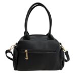 Bolso de Mano Sintético Charro para Mujer con Cremalleras y 4 Bolsillos Exteriores - Imagen 7