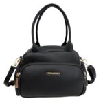 Bolso de Mano Sintético Charro para Mujer con Cremalleras y 4 Bolsillos Exteriores - Imagen 6