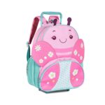Mochila Escolar de Ruedas con Diseño Infantil de Bichos, Gran Calidad y Preciosos Colores - Imagen 4