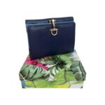 Monedero de Gran Calidad en Piel con Click, Caja e Interior Multicolor para Mujer - Imagen 12