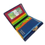 Monedero de Gran Calidad en Piel con Click, Caja e Interior Multicolor para Mujer - Imagen 16