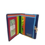 Monedero de Gran Calidad en Piel con Click, Caja e Interior Multicolor para Mujer - Imagen 15
