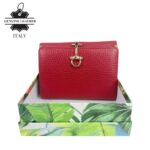 Monedero de Gran Calidad en Piel con Click, Caja e Interior Multicolor para Mujer - Imagen 6