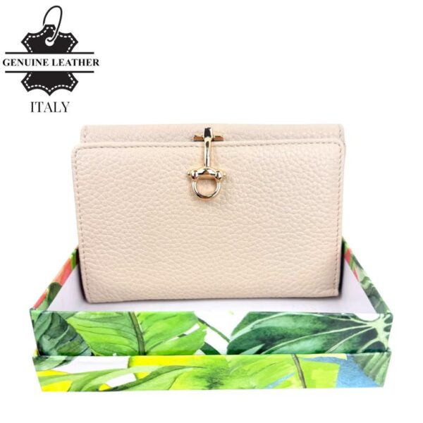 Cartera Premium de Gran Calidad para Mujer en Piel con Caja, Click e Interior Multicolor - Imagen 3