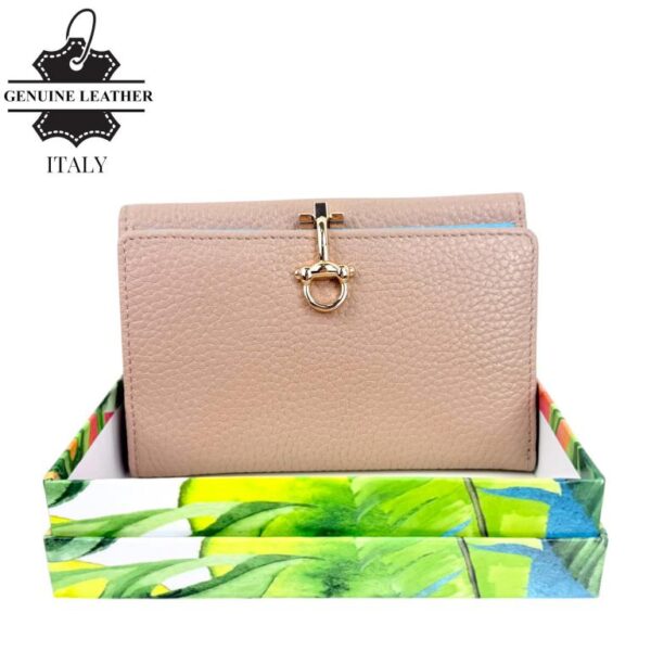 Cartera Premium de Gran Calidad para Mujer en Piel con Caja, Click e Interior Multicolor - Imagen 5