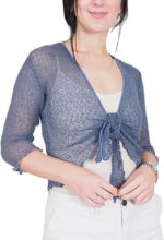 Chaqueta Elástica y Fina Premium de Gran Calidad para Mujer con Colores Lisos - Imagen 10