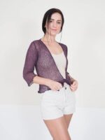 Chaqueta Elástica y Fina Premium de Gran Calidad para Mujer con Colores Lisos - Imagen 3