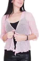 Chaqueta Elástica y Fina Premium de Gran Calidad para Mujer con Colores Lisos - Imagen 7