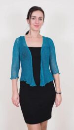 Chaqueta Elástica y Fina Premium de Gran Calidad para Mujer con Colores Lisos - Imagen 5
