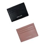 Tarjetero Compacto de Piel con Gran Calidad y Colores Lisos para Mujer - Imagen 5