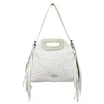 Bolso de Mano Crochet Kaylee Flecos Laterales Decorativos para Mujer - Imagen 4