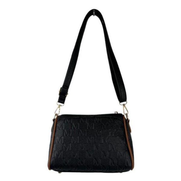 Bolso Bandolera Sintético Maxfly para Mujer con Bolsillos Exteriores de Botón y Cremallera - Imagen 4