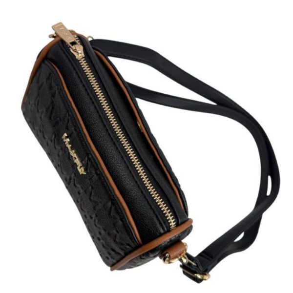 Bolso Bandolera Sintético Maxfly para Mujer con Bolsillos Exteriores de Botón y Cremallera - Imagen 5