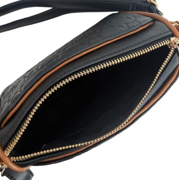 Bolso Bandolera Sintético Maxfly para Mujer con Bolsillos Exteriores de Botón y Cremallera - Imagen 6