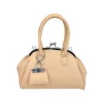 Bolso de Mano Sintético para Mujer con Cierre de Click y Bolsito Decorativo Frontal - Imagen 4